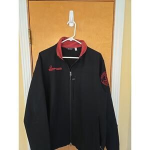 Ibex Jacket Mens XL Climawool Softshell Zip Merino Blend Outdoor Black Company